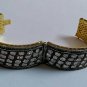 Pave Diamond Bangle 925 Silver Polki Diamond Victorian Bracelet Wedding Gift.