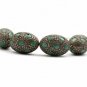 Emerald Gemstone Beads Diamond Spacers Beads 925 Silver Diamond Findings Beads.