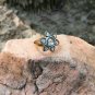 Rosecut Diamond Ring 925 Silver Polki Diamond Rings For Anniversary Gift.