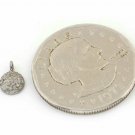 Round Single Bail Pendant Pave Diamond 925 Silver Diamond Jewelry Findings Charm Round Single Bail Pendant Pave Diamond 925 Silver Diamond Jewelry Findings Charm