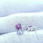 Purple Garnet And Tanzanite Combination Earrings For Birthday Anniversary Gifts.