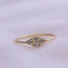 Diamond Ring 14k Yellow Gold Diamond Ring Stackable Natural Diamond Wedding Ring Diamond Ring 14k Yellow Gold Diamond Ring Stackable Natural Diamond Wedding Ring
