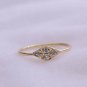 Diamond Ring 14k Yellow Gold Diamond Ring Stackable Natural Diamond Wedding Ring