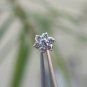 14k Solid Gold Natural Diamond Cluster Floral Nose Ring Wedding Nose Jewelry.