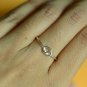 14k Solid Gold Knot Ring Infinity Love Ring Minimalist Designer Anniversary Ring