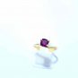 Purple Garnet Ring 925 Sterling Silver Ring Color Change Garnet Ring For Women.