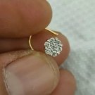 Diamond Nose Piercing 14k Solid Gold Natural Diamond Nose Pin Body Jewelry Gift. Diamond Nose Piercing 14k Solid Gold Natural Diamond Nose Pin Body Jewelry Gift.