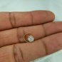 Diamond Nose Piercing 14k Solid Gold Natural Diamond Nose Pin Body Jewelry Gift.