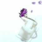 Raw Garnet Ring 925 Silver Ring Purple Garnet Raw Ring 2.03cts Garnet 10x6mm. Raw Garnet Ring 925 Silver Ring Purple Garnet Raw Ring 2.03cts Garnet 10x6mm.