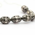 Antique Designer Polki Beads 925 Silver Beads Jewelry Pave Diamond Finding Beads