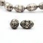 Antique Designer Polki Beads 925 Silver Beads Jewelry Pave Diamond Finding Beads