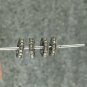 8mm Spacers Beads Pave Diamond Connector Beads 925 Silver Wholesale Beads Supply