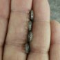 8mm Spacers Beads Pave Diamond Connector Beads 925 Silver Wholesale Beads Supply