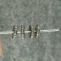 8mm Spacers Beads Pave Diamond Connector Beads 925 Silver Wholesale Beads Supply