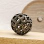 925 Sterling Silver Pave Diamond Beads Round Shape Beads Filigree Diamond Beads.