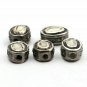Pave Diamond Coin Shape Beads 925 Silver Polki Diamond Beads Jewelry Findings.