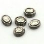 Pave Diamond Coin Shape Beads 925 Silver Polki Diamond Beads Jewelry Findings.