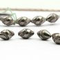 Pave Diamond Marquise Beads 925 Silver Diamond Jewelry Beads Findings Oval Beads