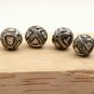 Antique Polki Beads 925 Silver Pave Diamond Jewelry Findings Necklace Beads.