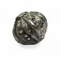Pave Diamond 8mm Round Beads 925 Silver Diamond Beads Jewelry Making Beads.