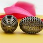 Pave Diamond Oval Beads 925 Silver Diamond Filigree Beads Jewelry Making Beads.