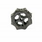 Pave Diamond Cycle Beads 925 Silver Jewelry Findings Diamond Beads For Necklace.
