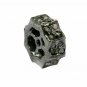 Pave Diamond Cycle Beads 925 Silver Jewelry Findings Diamond Beads For Necklace.