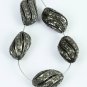 Pave Diamond Swirl Beads 925 Silver Diamond Beads Necklace Jewelry Findings.