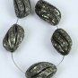 Pave Diamond Swirl Beads 925 Silver Diamond Beads Necklace Jewelry Findings.