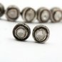Coin Shaped Beads Diamond Polki Beads 925 Silver Wholesale Jewelry Findings Bead