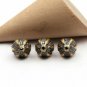 Marquise Shape Two Tone Beads 925 Silver Beads Making Jewelry Pave Diamond Beads