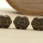 Flat Pave Diamond Beads 925 Silver Handmade Diamond Beads Jewelry Connector.rcts