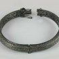 Pave Diamond Bangle theam  Bracelet 925 Sterling Silver Diamond Bracelets band