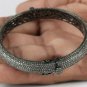 Pave Diamond Bangle theam  Bracelet 925 Sterling Silver Diamond Bracelets band