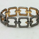 Chain Link Bracelet Pave Diamond 925 Silver Diamond Bracelet Fashion Jewelry. Chain Link Bracelet Pave Diamond 925 Silver Diamond Bracelet Fashion Jewelry.