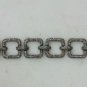 Chain Link Bracelet Pave Diamond 925 Silver Diamond Bracelet Fashion Jewelry.