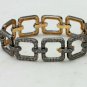 Chain Link Bracelet Pave Diamond 925 Silver Diamond Bracelet Fashion Jewelry.