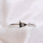 Gold Diamond Ring White 14K Solid Engagement Wedding 14k SOLID Round Cut NU69.