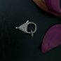 Natural Pave Diamond Lobster Clasp 925 Sterling Silver Additional jewelry.