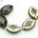 Pave Diamond Marquise Shape Beads 925 Siilver Diamond Jewelry Beads Findings.