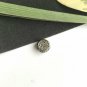 Pave Diamond Flat Round Beads 925 Silver Diamond Beads For Jewelry Making.
