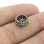 Diamond Spacer Beads 925 Sterling Silver Wheel Rondelles Diamond Findings Supply