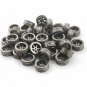 Diamond Spacer Beads 925 Sterling Silver Wheel Rondelles Diamond Findings Supply