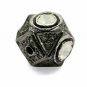 Pave Diamond 13mm Ball Beads 925 Silver Diamond Jewelry Findings Beads.