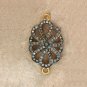 Pave Diamond Bracelet Findings and connector 925 silver jewelry accessories,