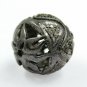 Pave Diamond 15mm Round Beads 925 Silver Diamond Beads Necklace Beads Making.