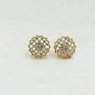 1.08 Ctw Diamond Studs Earrings Bridal Earring Wedding Gift 14k Solid Gold Studs 1.08 Ctw Diamond Studs Earrings Bridal Earring Wedding Gift 14k Solid Gold Studs