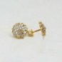 1.08 Ctw Diamond Studs Earrings Bridal Earring Wedding Gift 14k Solid Gold Studs
