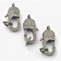 Natural Pave Diamond Lobster Clasps 925 Silver Jewelry Making Supplies NS1.