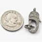 Natural Pave Diamond Lobster Clasps 925 Silver Jewelry Making Supplies NS1.